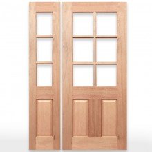 Half French Doors